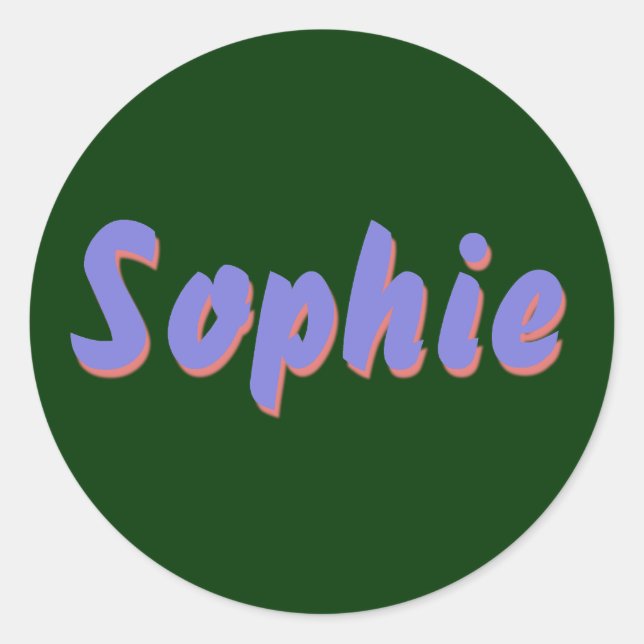 Stickers Sophie (Devant)