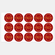 Stickers Sorority Chi Omega