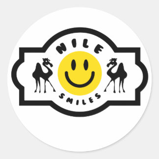 Stickers sourires du Nil