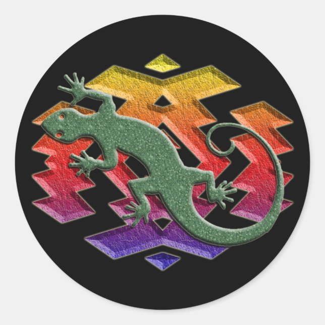 Stickers Southwest Gecko Dark (Devant)