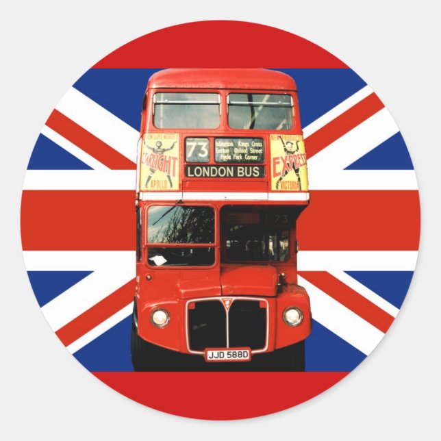 Stickers souvenir anglais (Devant)