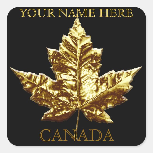 Stickers souvenir Canada Custom Canada Stickers (Devant)