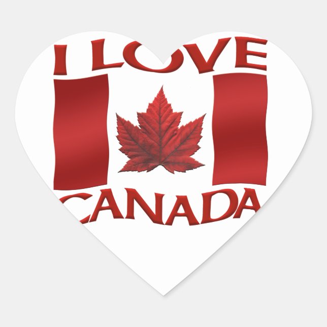 Stickers souvenir Canada Stickers Feuille d'érable (Devant)