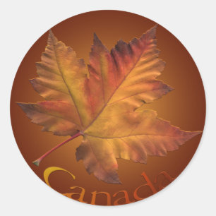 Stickers Souvenir Canada Stickers Feuille d'érable