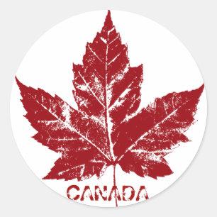 Stickers souvenir Canada Stickers Feuille d'érable