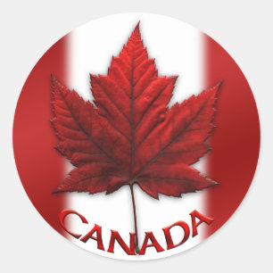 Stickers souvenir Canada Stickers Feuille d'érable