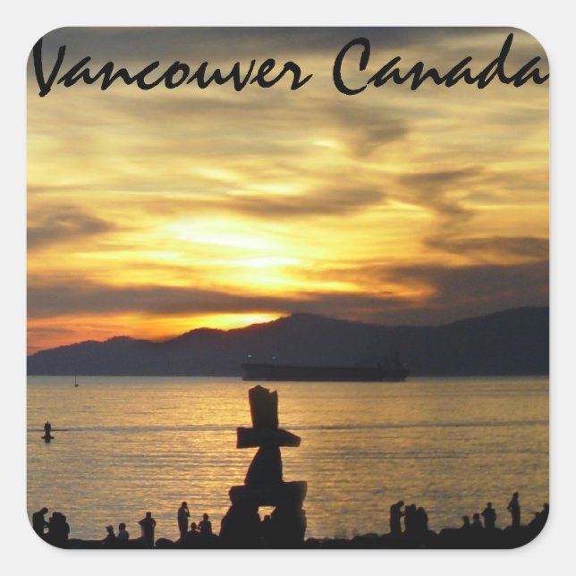 Stickers souvenirs de Vancouver Art souvenir (Devant)