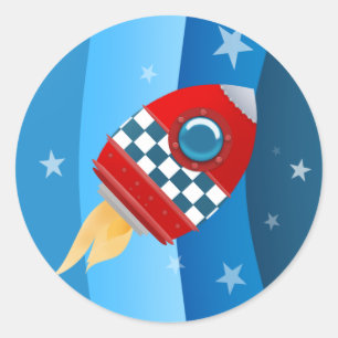 stickers Space Rocket
