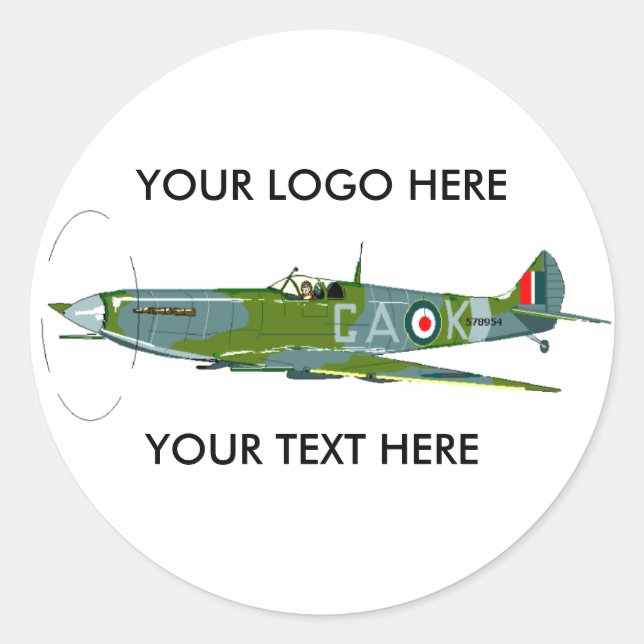 Stickers Spitfire (Devant)