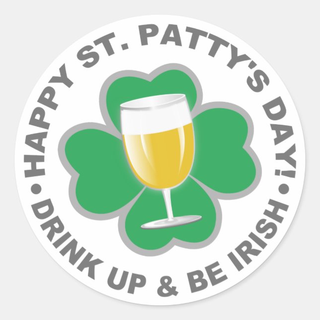 stickers St. Patrick's Day (Devant)