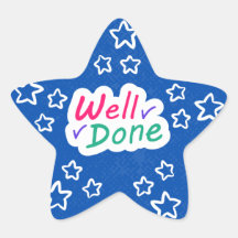 Stickers Star Bien Fait - Stickers Parents Enseign