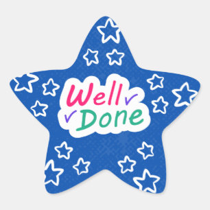 Stickers Star Bien Fait - Stickers Parents Enseign