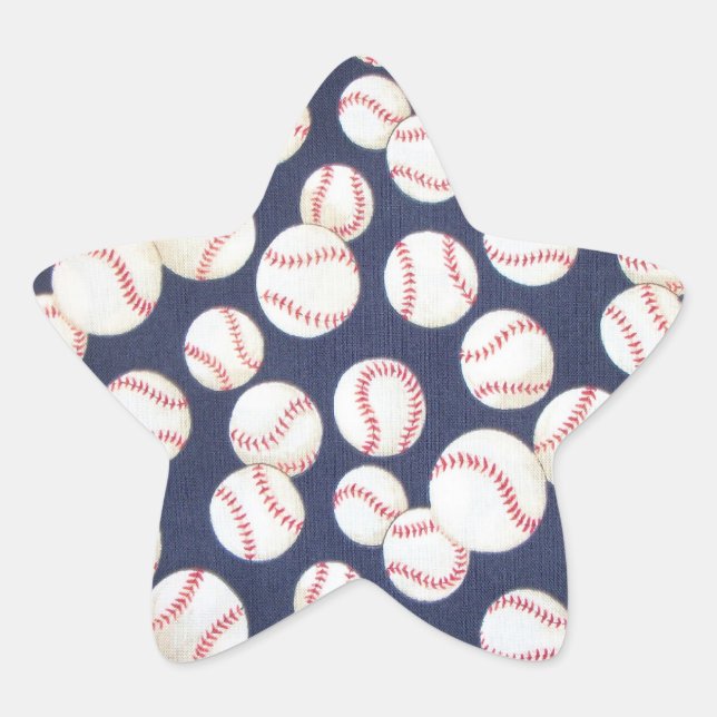Stickers Star de baseball (Devant)