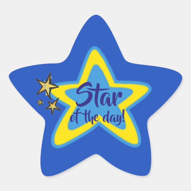 Stickers Star of the Day Student (Devant)