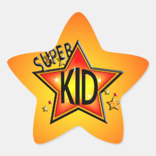 Stickers Star Super Kid Star