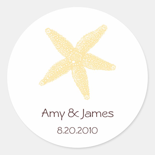 Stickers Starfish (Devant)