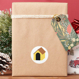 Stickers Stickers Doghouse Jaune