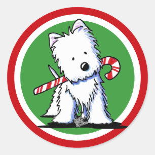 Stickers Sucre de canne Westie