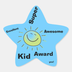 Stickers Super Kid Award