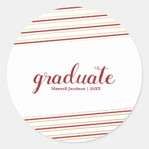 Stickers sur mesure Maron & Gold Moderne