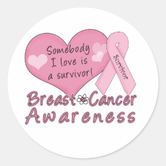 Stickers Survivant du cancer du sein