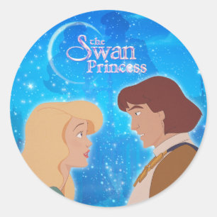 Stickers Swan Princess Derek & Odette