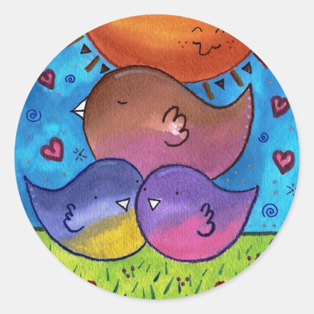 Stickers Sweet Birdies (Devant)