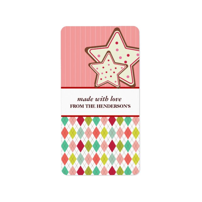 Stickers Tag de bonbons maison (Devant)
