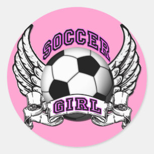 Stickers Tatouage Fille Football
