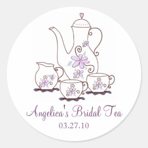 Stickers Tea Set Violet