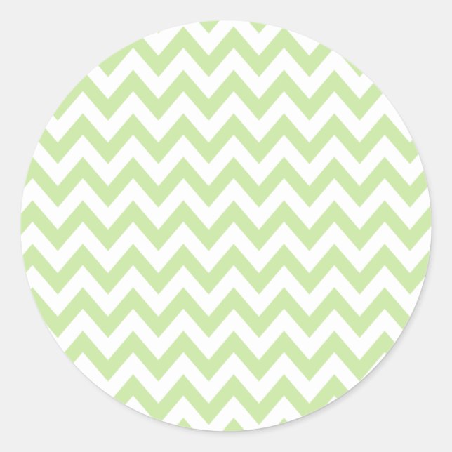 Stickers Tea vert Chevron (Devant)