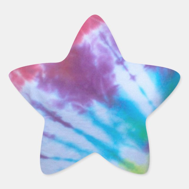 Stickers Tee Dye Star (Devant)