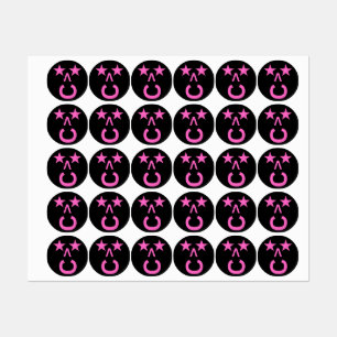 Stickers tendance en noir