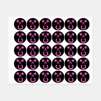 Stickers tendance en noir