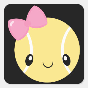 Stickers Tennis Girl Emoji