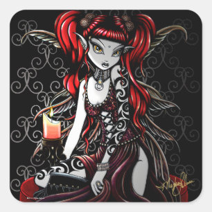 Stickers "Terra" tribus gothique Tatouage Fée Fée