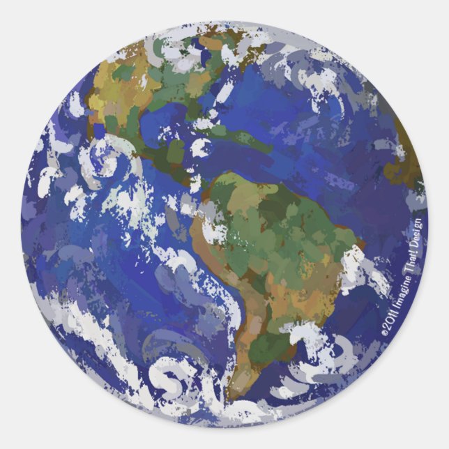 Stickers Terre (Devant)