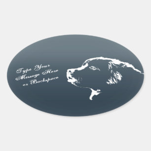 Stickers Terre-Neuve Stickers Chien de Terre-Neuve