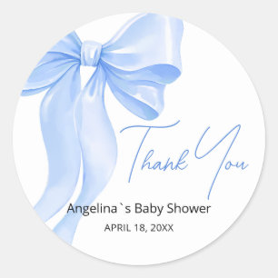  Stickers thank you for baby shower.