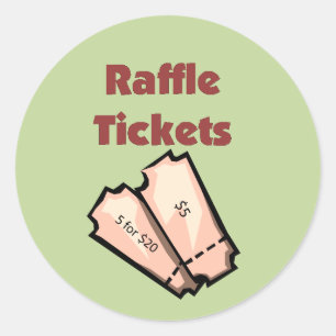 Stickers Ticket Raffle