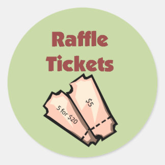 Stickers Ticket Raffle