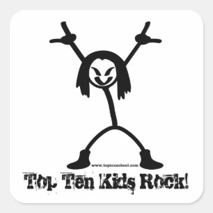 Stickers Top Ten Rocker