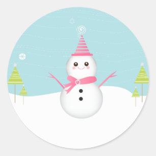 Stickers Topkapi Cupcake Snowman