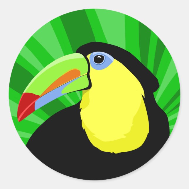 Stickers Toucan (Devant)