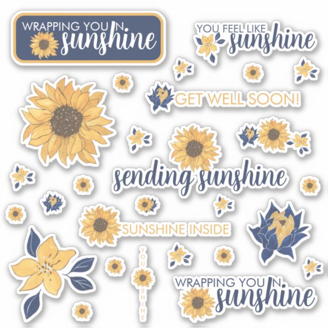 Stickers Tournesol (Devant)