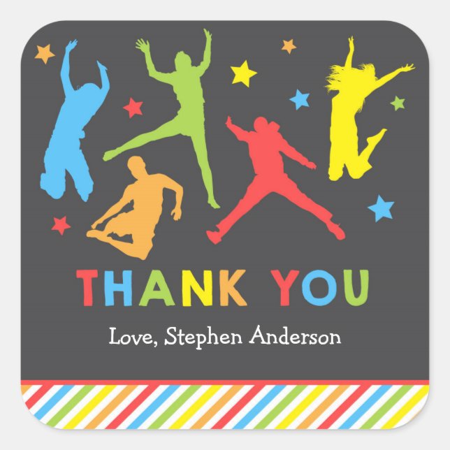 Stickers Trampoline / Stickers (Devant)