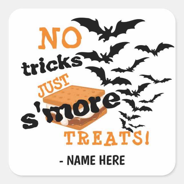 Stickers Treat Halloween Smore (Devant)