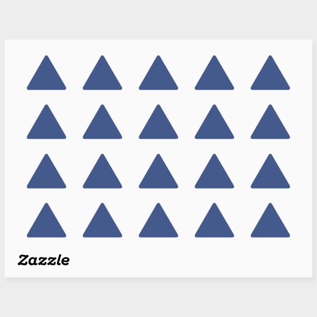 Stickers Triangle Azure Murugi Stationery Co. (Feuille)
