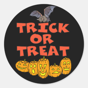 Stickers Trick Ou Treat