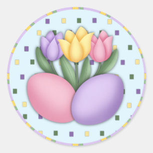 Stickers Tulips et Oeufs